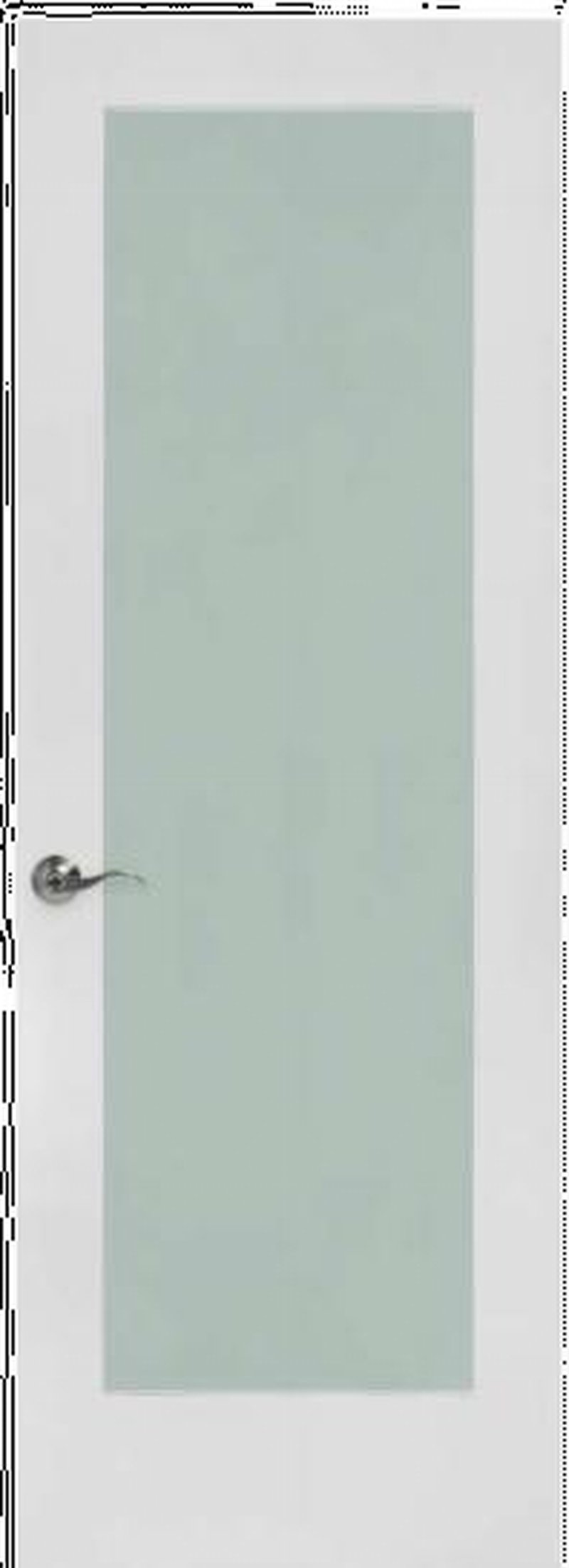 1-lite frosted glass doors