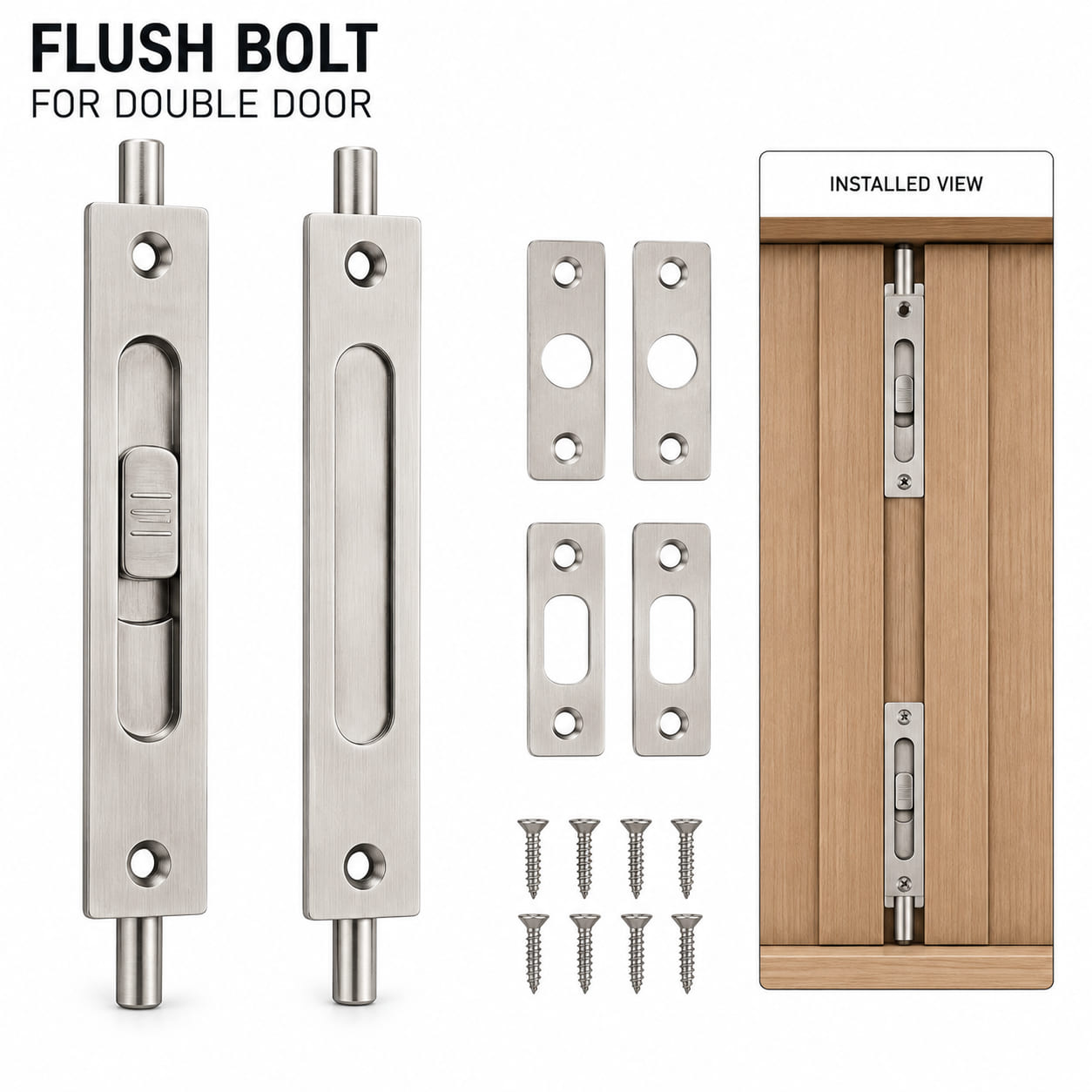 Flush Bolt for double door
