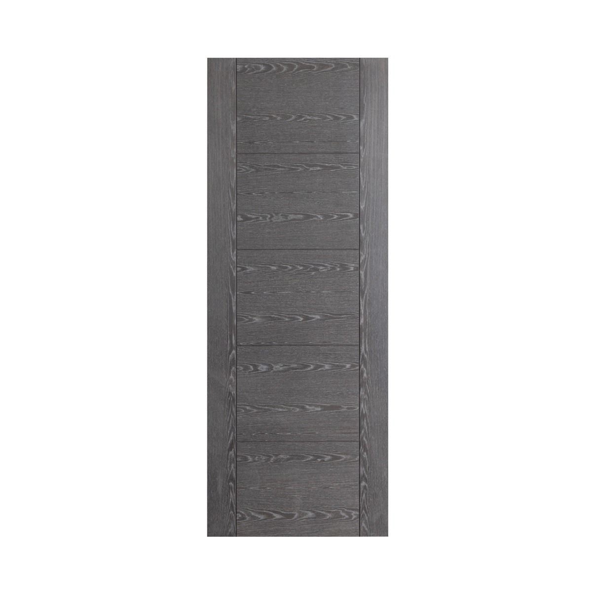 Grey Oak 5-Panel Door