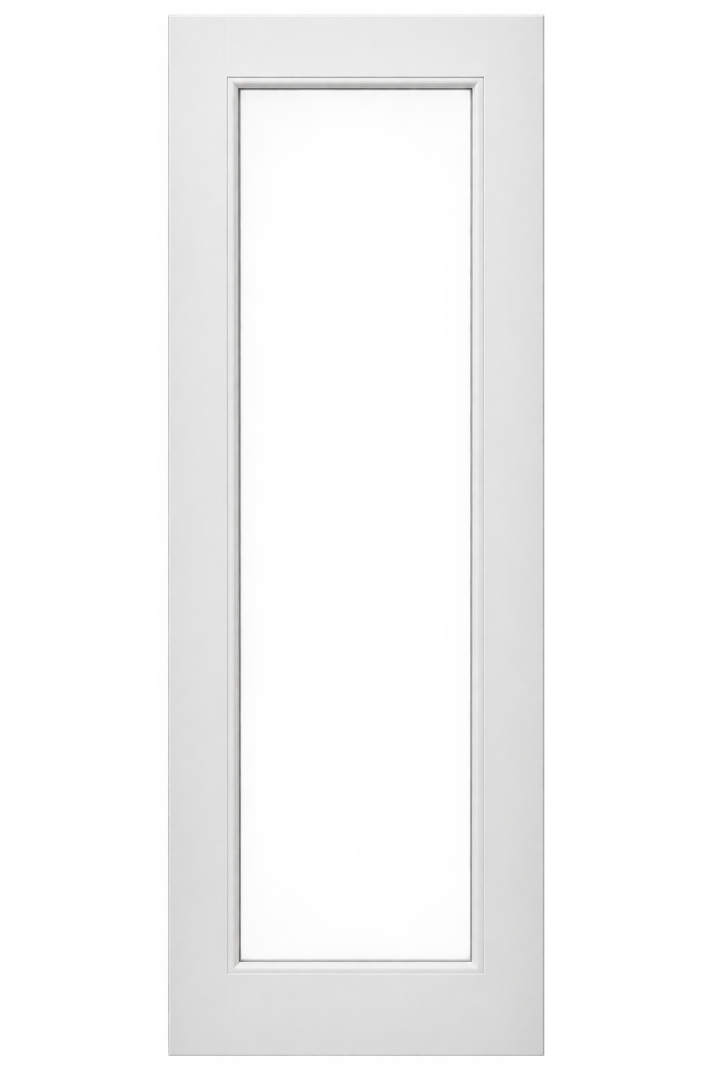1-Lite Clear Glass Door