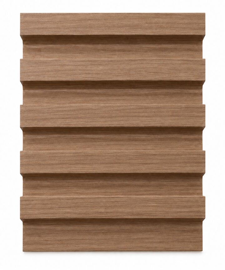 Sculpted Decorative Wall Panel – Hazelnut