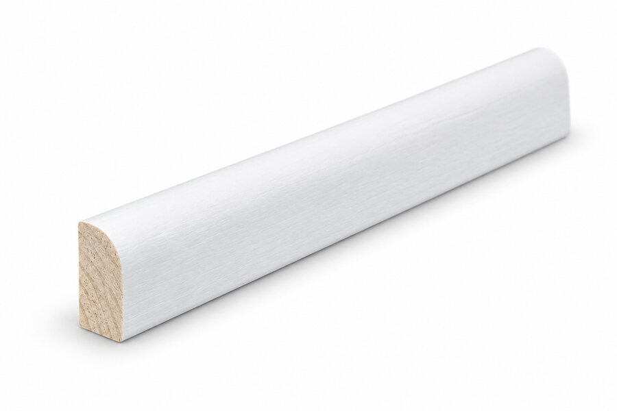 Primed Pine Shoe Molding — 3/4 in. × 1/2 in. × 16 ft.