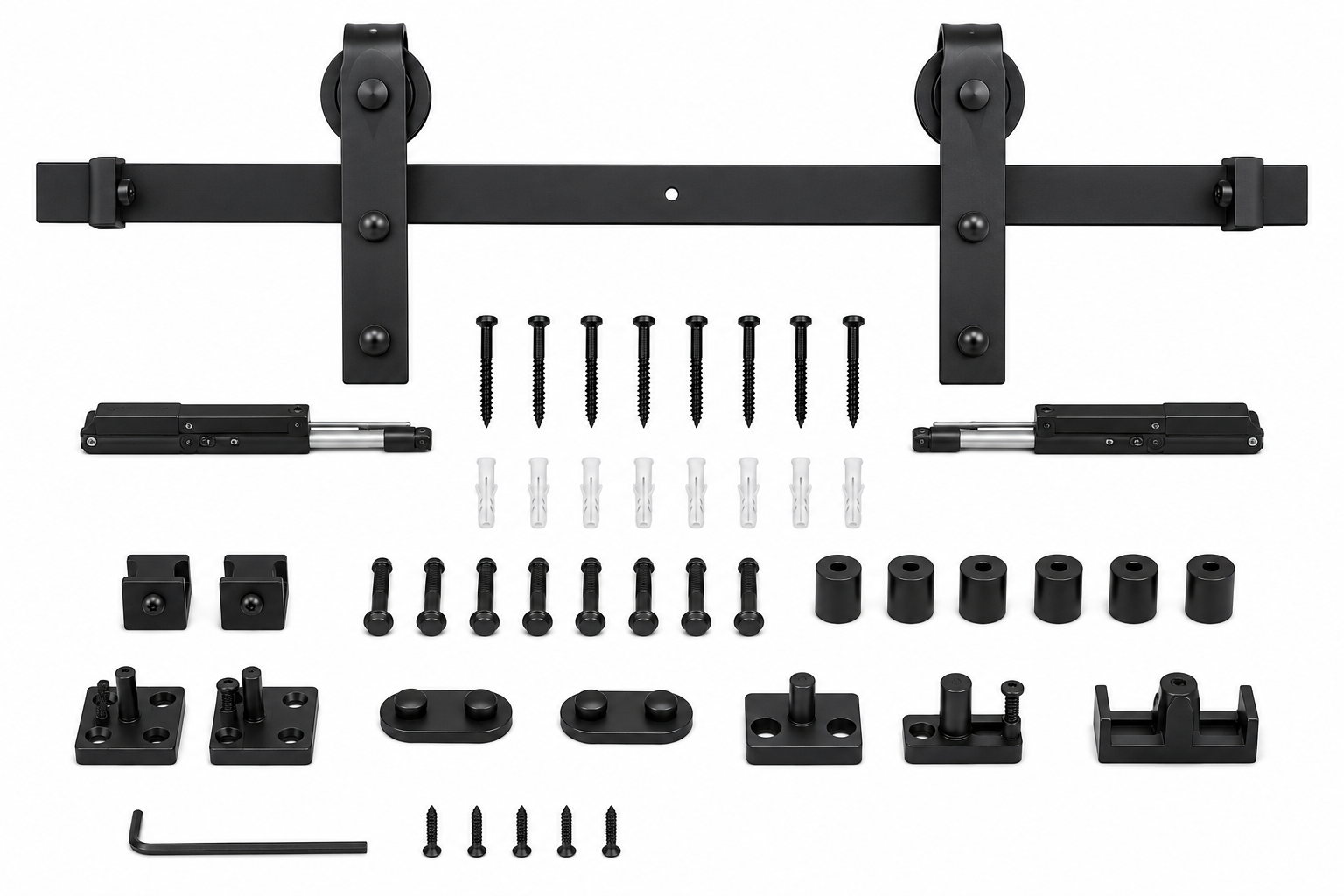 Barn door hardware kits (Soft Close)