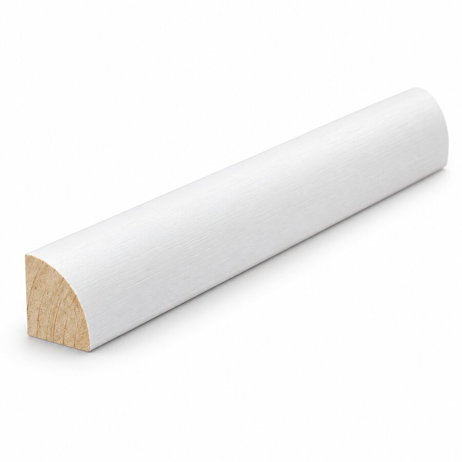 Primed Pine Quarter Round — 3/4 in. × 3/4 in. × 16 ft.