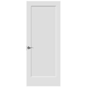 1 Panel White Primed Shaker Door