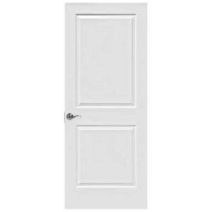 2-Panel molded door smooth