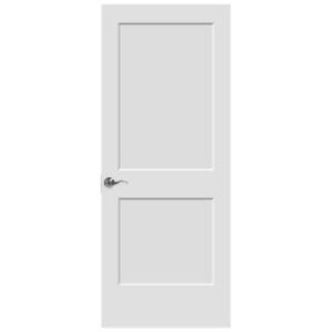 2-Panel molded shaker door smooth
