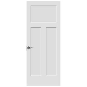3-Panel molded shaker door smooth