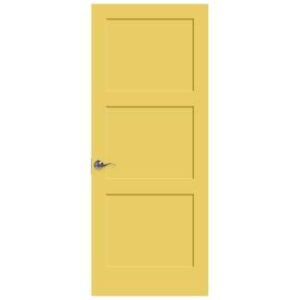3 Panel Painted Shaker Door