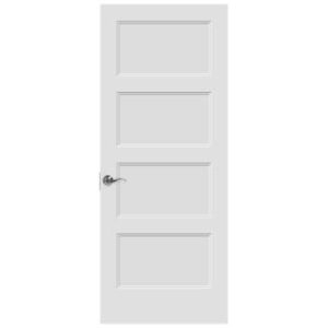 4-Horizantal Panel molded shaker door smooth