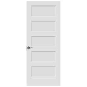 5-Panel molded shaker door smooth