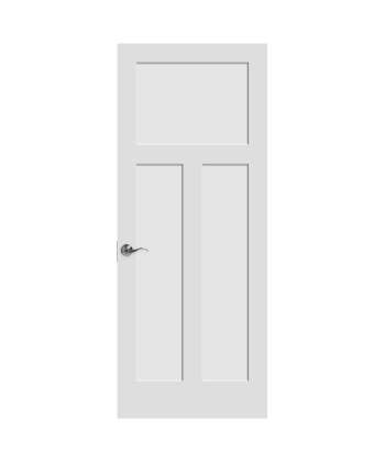 T-Type White Primed Shaker Door