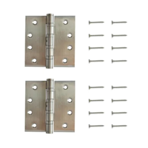 4×4 INCH BRUSHED 304 STAINLESS STEEL HINGE