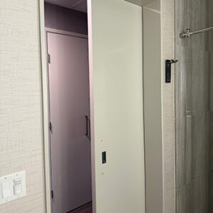 flat molded flush barn door