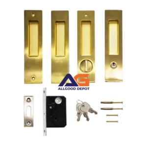 GOLDEN SANDBLASTING 304 STAINLESS STEEL CYLINDRICAL LOCK